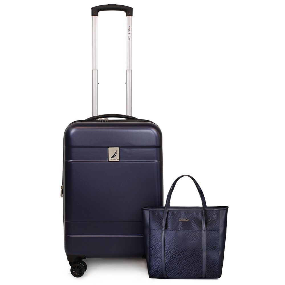 Pack Maleta Cabina Bora (10 Kg) + Cartera Leeway Azul image number 0.0