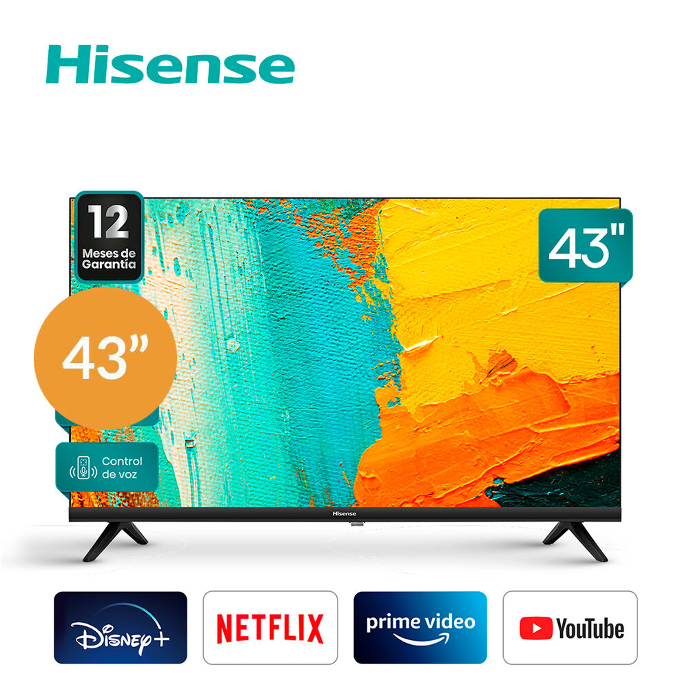 Led 43" Hisense 43A4H / Full HD / Smart TV image number 0.0