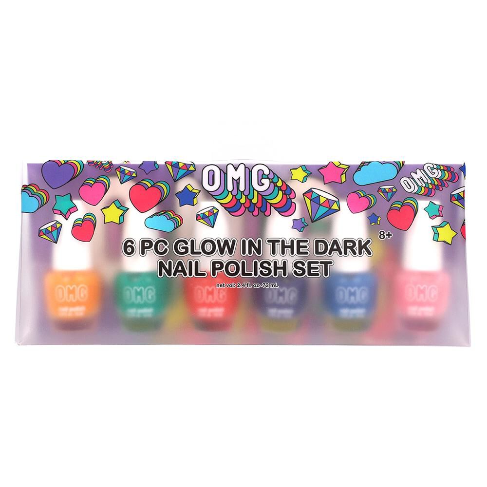 Set De Esmaltes Body Luxuries Glow In The Dark Nail Polish Set image number 0.0
