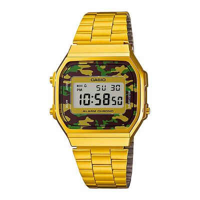 Reloj Casio Digital Unisex A-168WEGC-3