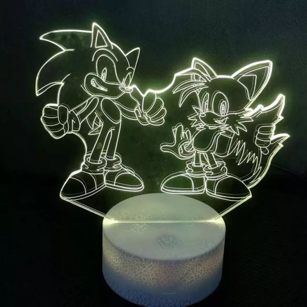 Lampara 3d Sonic image number 2.0