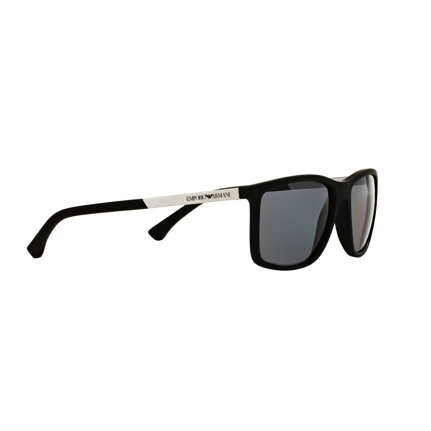 Lentes De Sol Black Matte Polarizados Emporio Armani image number 10.0