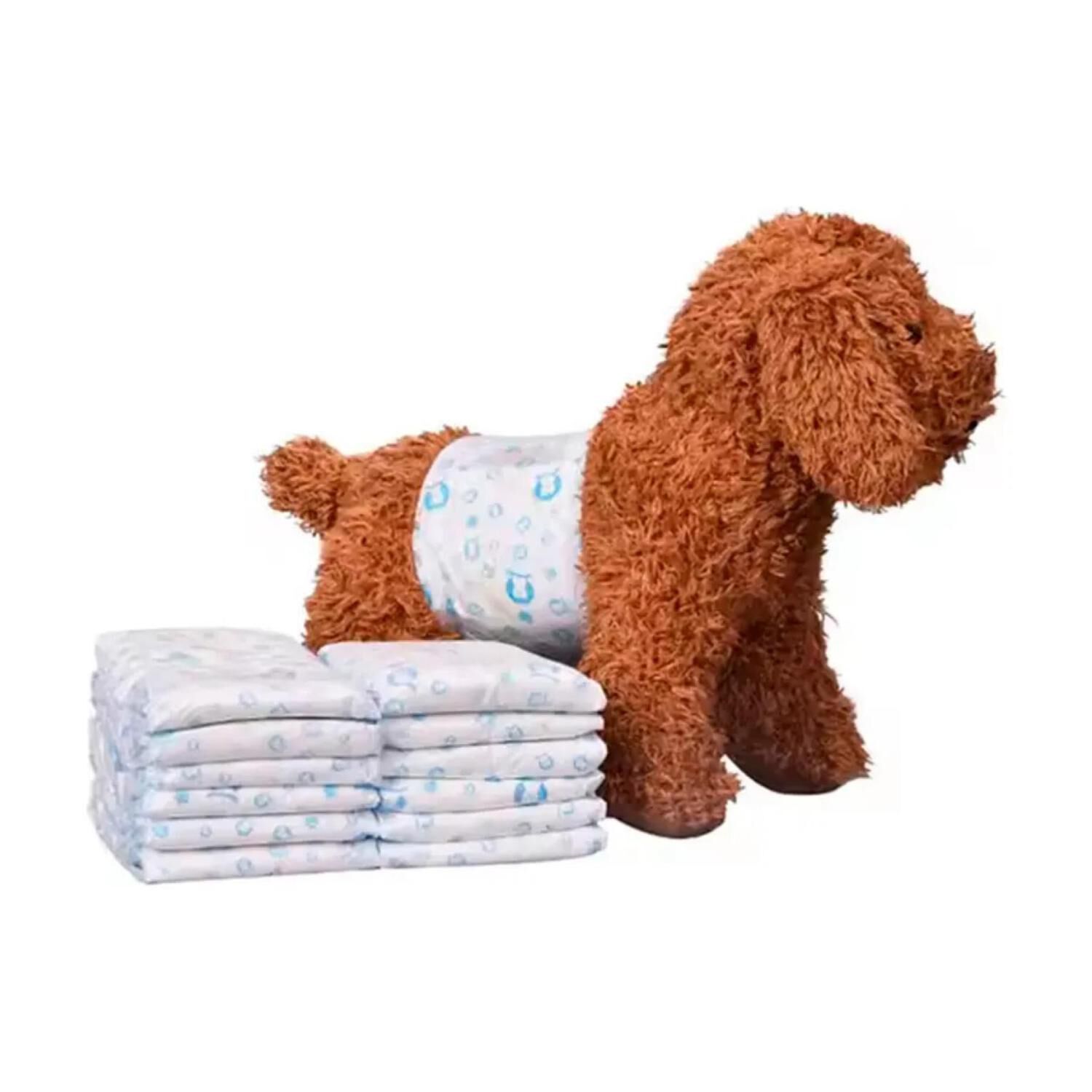 Pack 12 Pa&ntilde;ales Absorventes S Para Perros Macho Mascotas image number 0.0