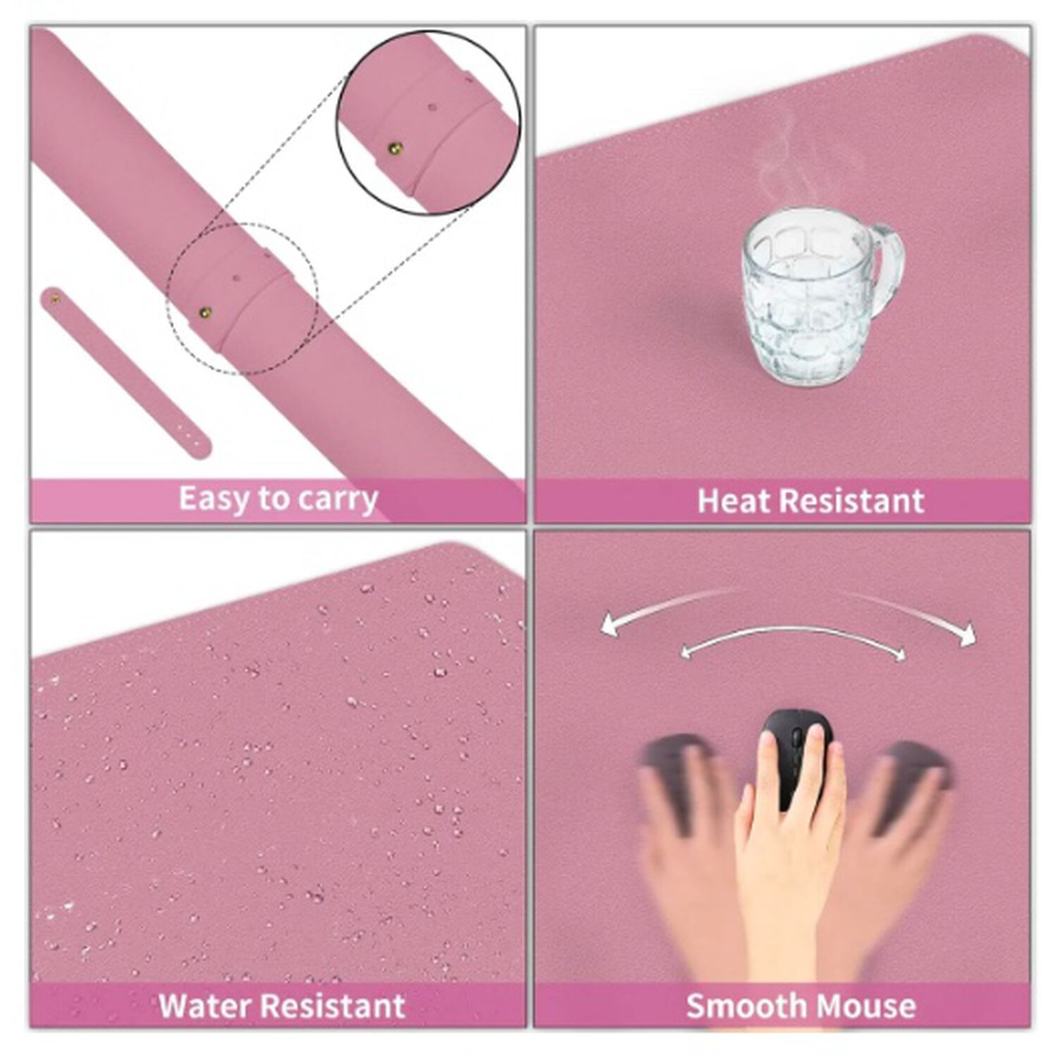 Alfombrilla Mousepad Reversible Morado image number 2.0