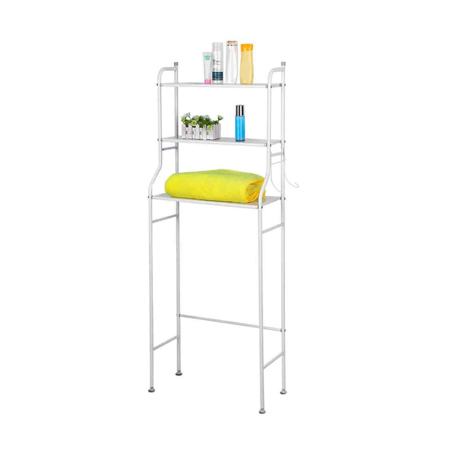 Estante Organizador De Ba&ntilde;o Metal 3 Niveles 153x48x25 Cm image number 1.0