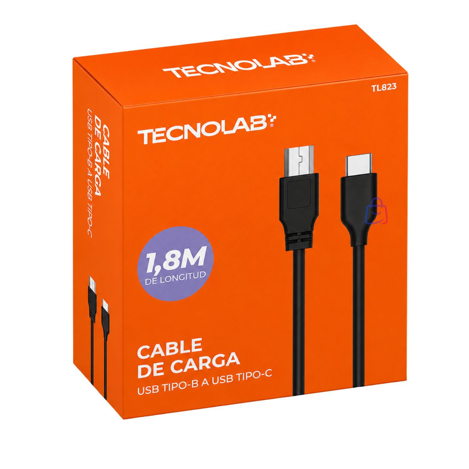 Cable Usb-c A Usb-b Para Impresora Y Esc&aacute;ner - Ps image number 3.0