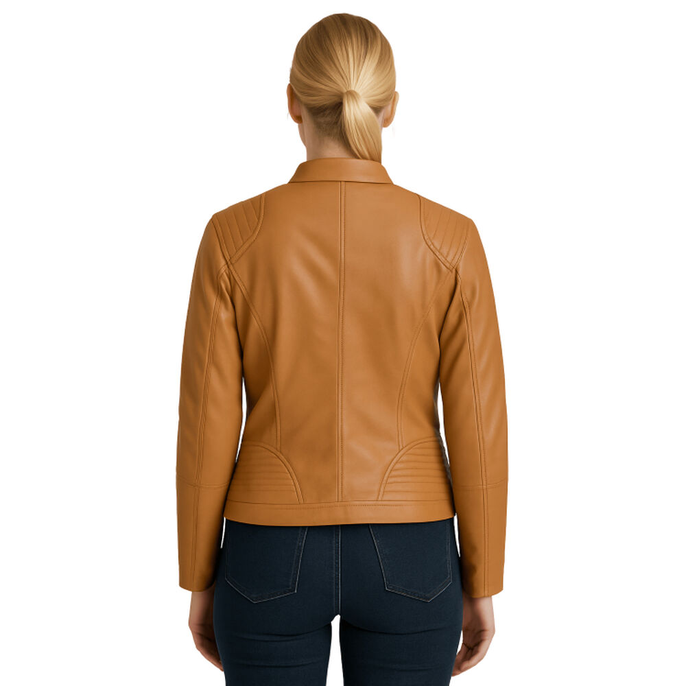 Chaqueta Ecocuero Olimpus Mujer image number 2.0