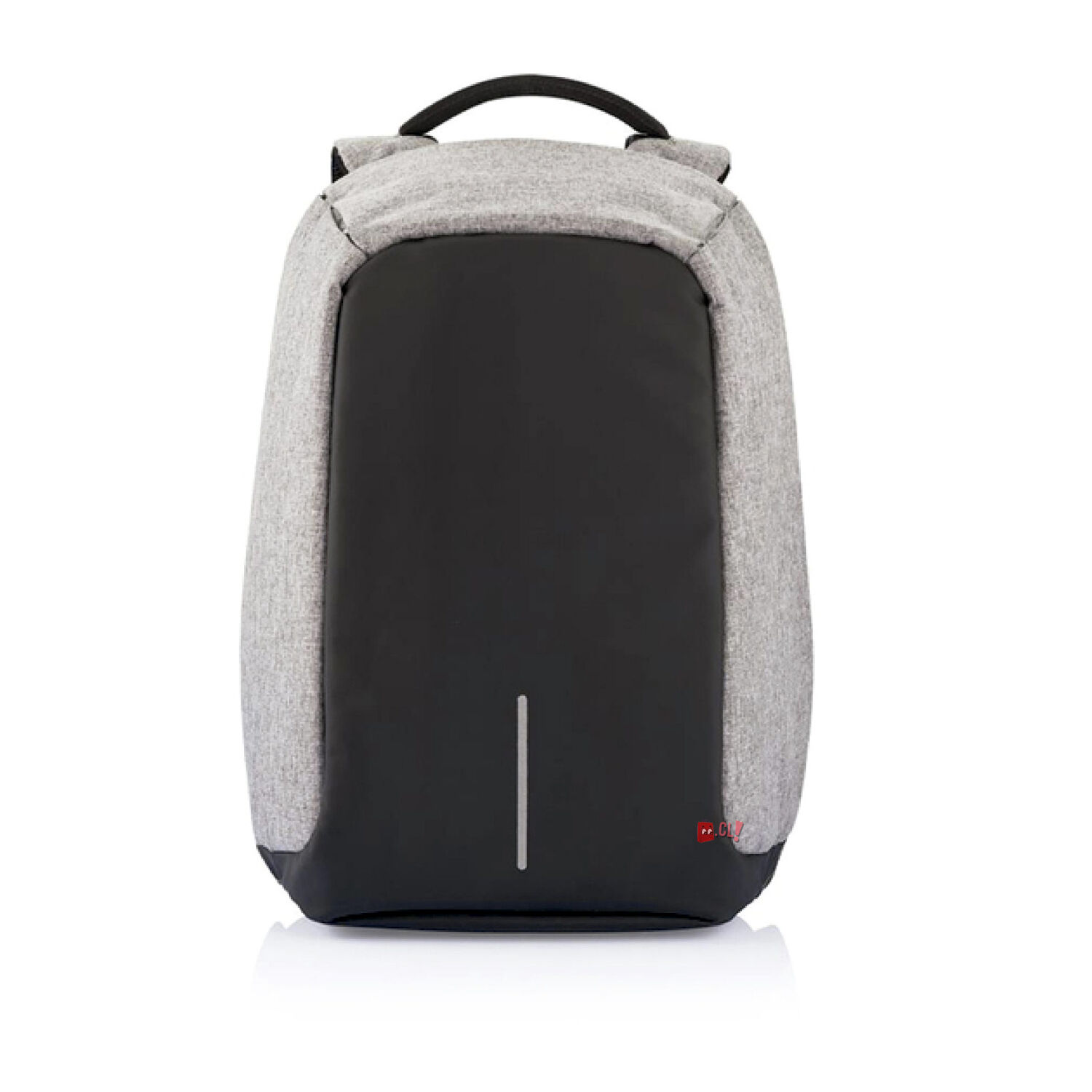 Mochila Antirrobo Impermeable Usb Gris - Ps image number 1.0