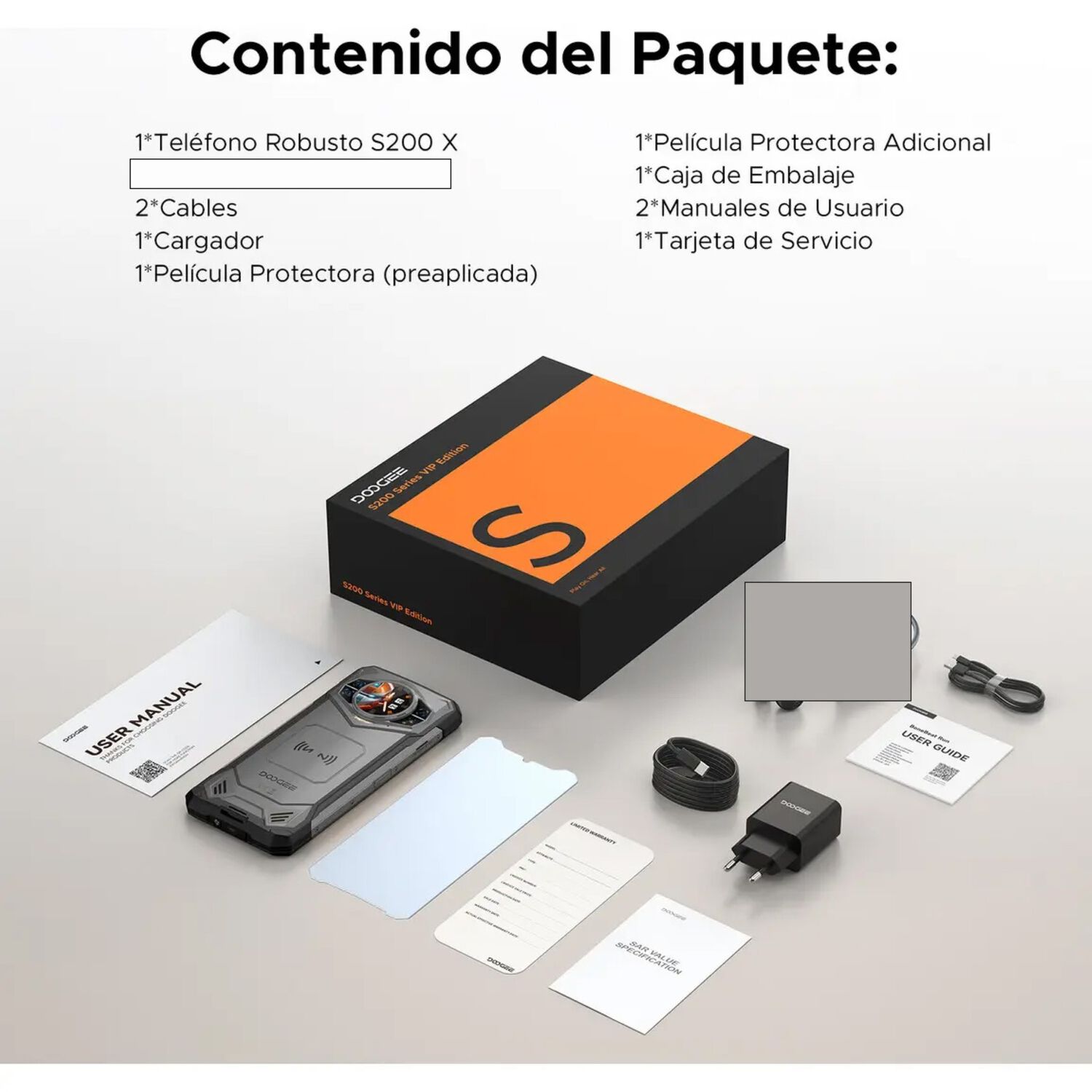 Doogee S200x 5g Rugerizado 48gb Ram 512gb Android 16 Dualsim image number 9.0