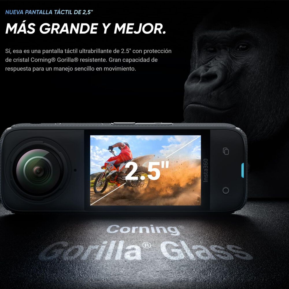 Insta360 X4 - Bastón Invisible + Protector De Lentes + Memoria 256gb image number 5.0