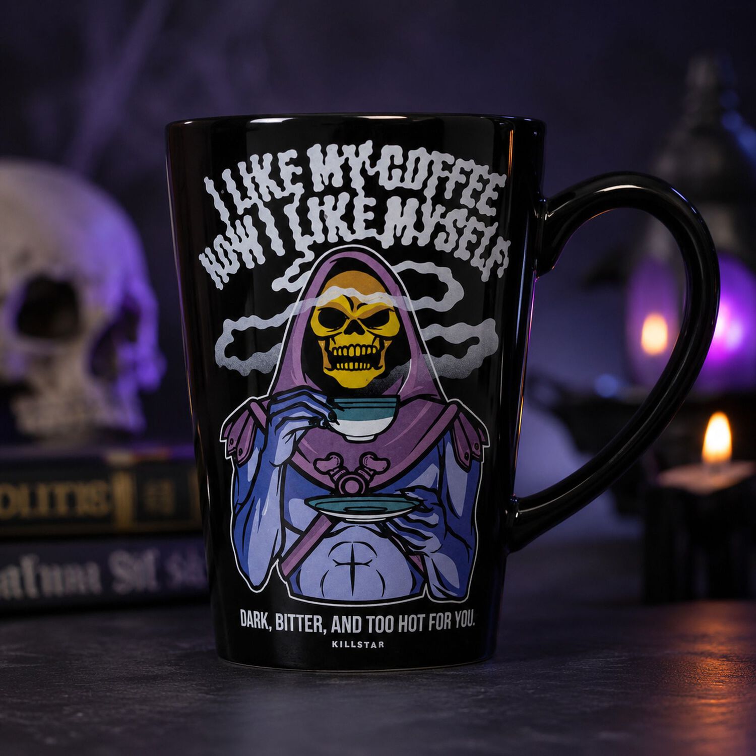 Tazon Cer&aacute;mica Skeletor Dark & Bitter Tall image number 0.0
