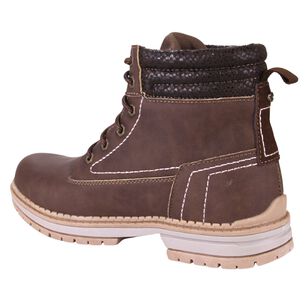 Botin Funway Mujer Fully-1 Caf&eacute; Casual