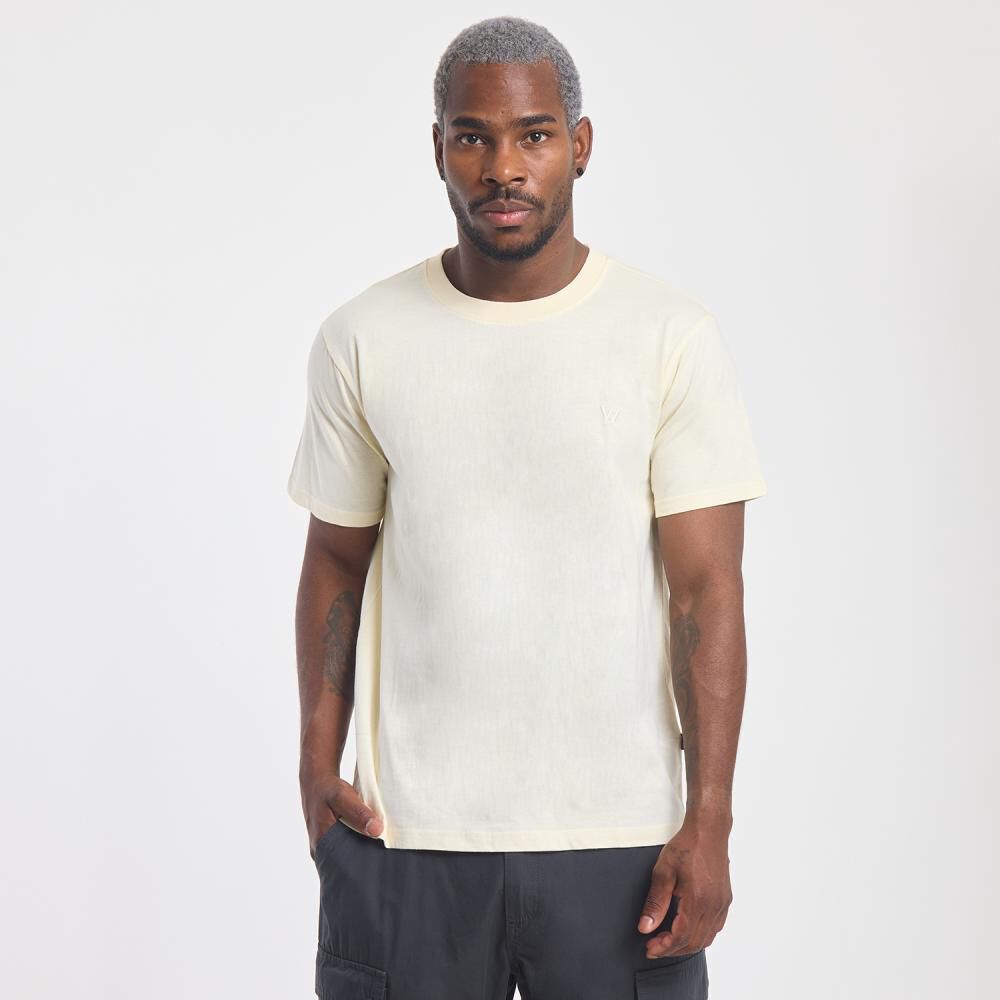 Polera Deportiva Lisa Slim Manga Corta Cuello Redondo Hombre Wetland image number 0.0