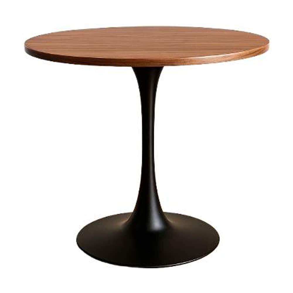Mesa Tulip 100cm Walnut-black image number 0.0