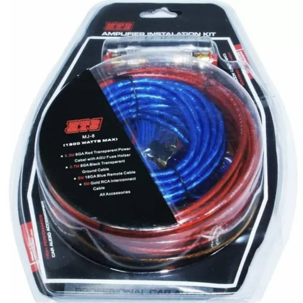 Kit Cables Para Amplificador Subwoofer 1500w Auto image number 2.0