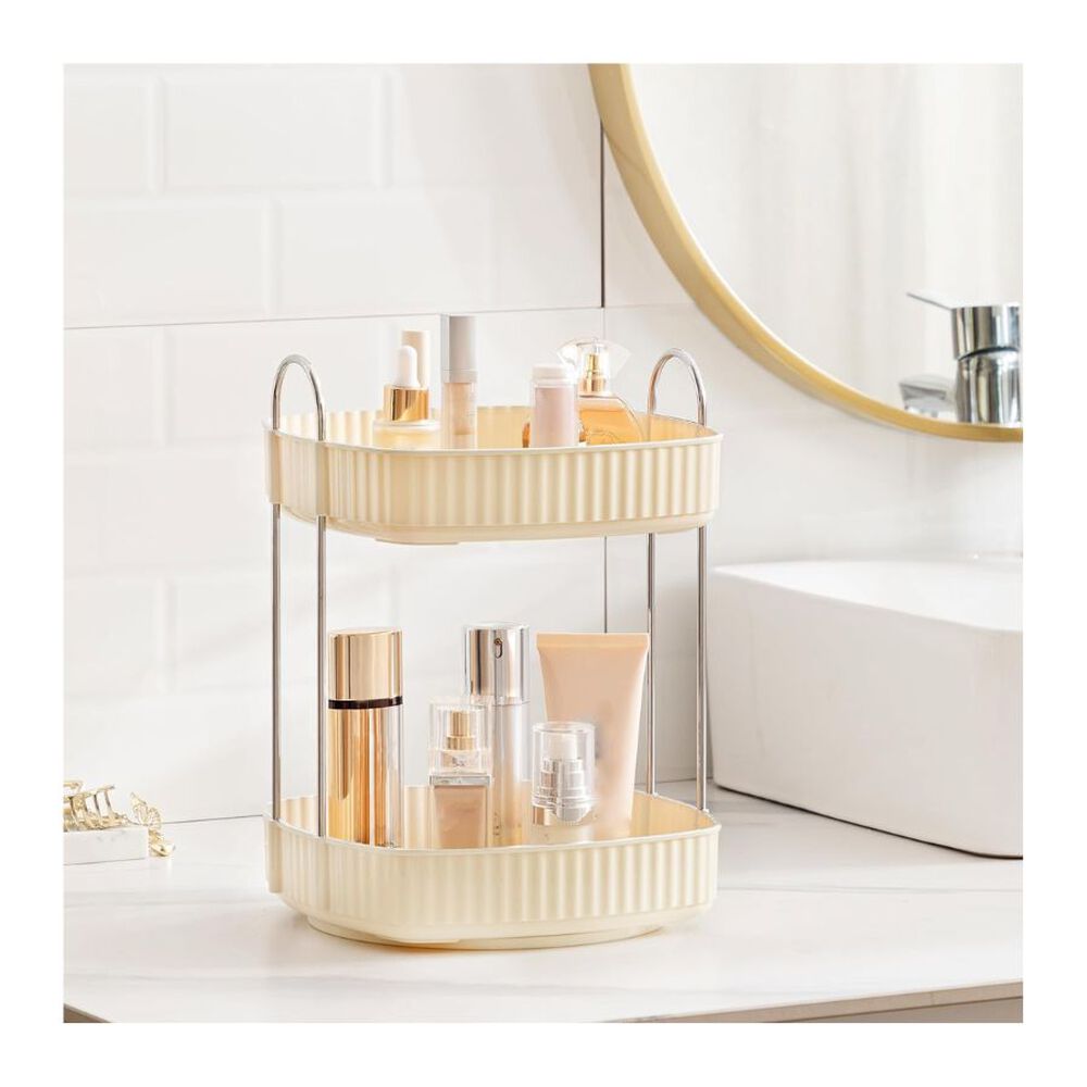 Organizador De Maquillaje 2 Niveles Giratorio 360 image number 5.0