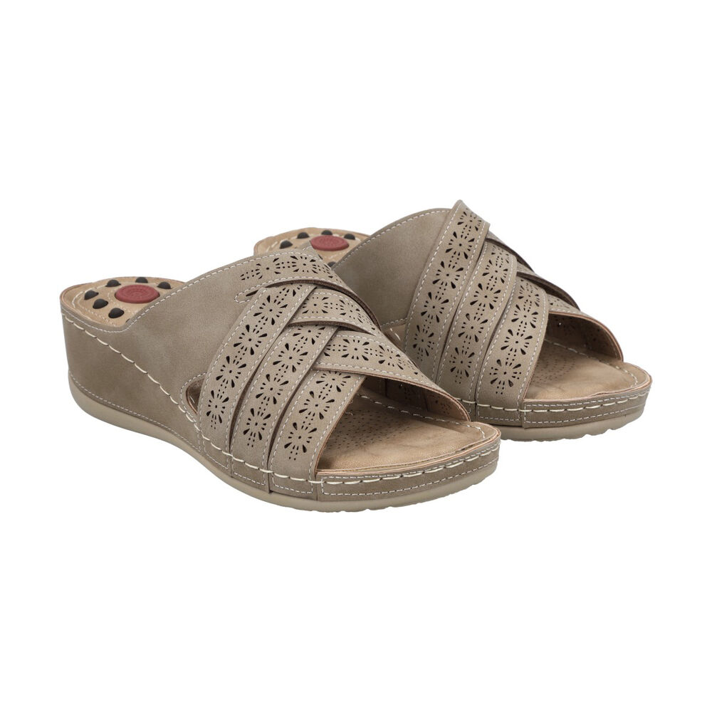 Sandalia Mujer Taupe Tamara Police image number 4.0