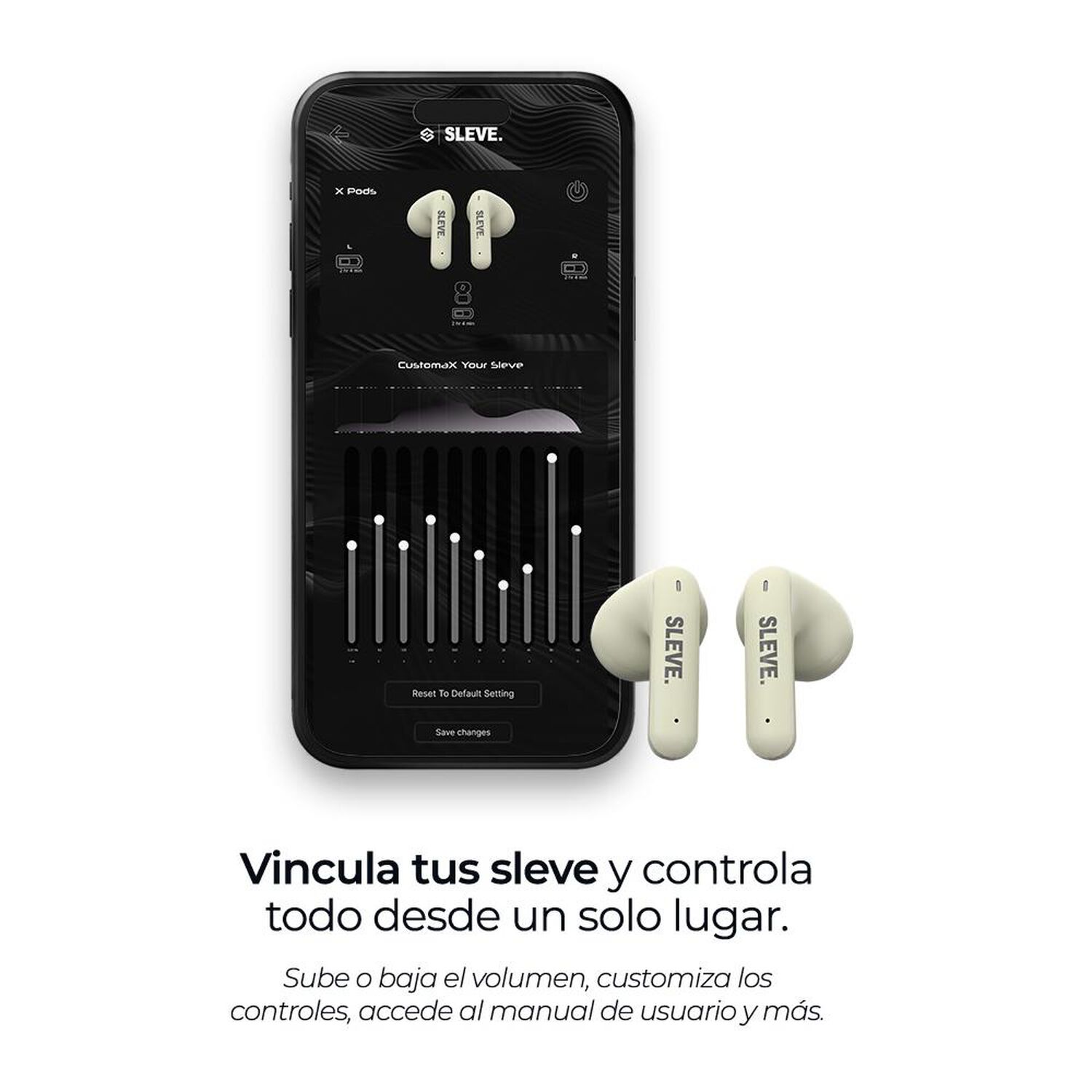 Aud&iacute;fonos Bluetooth Sleve Purex image number 2.0