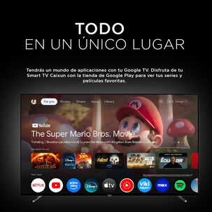 Smart Tv Caixun Led 75" Uhd 4k Google Tv C75vhug