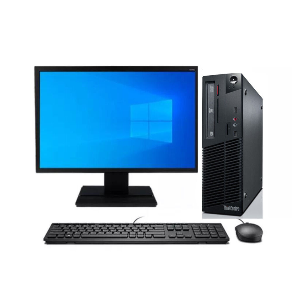 Kit Monitor + Pc Lenovo Thinkcentre M72e Sff (i5-3ra 8gb 500gb) + Teclado & Mouse Reacondicionado Grado A image number 0.0