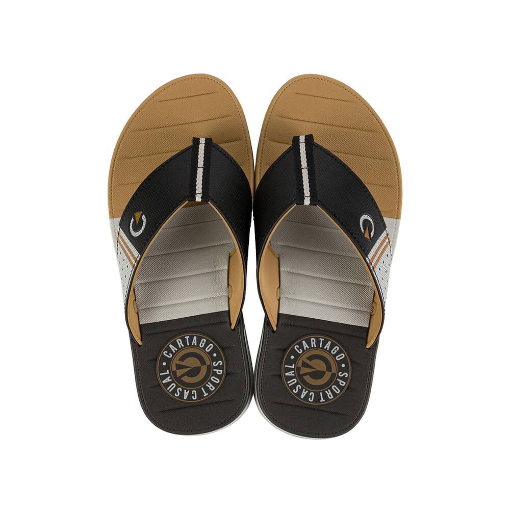 Sandalia Hombre Marr&oacute;n Sevilha V Cartago image number 0.0