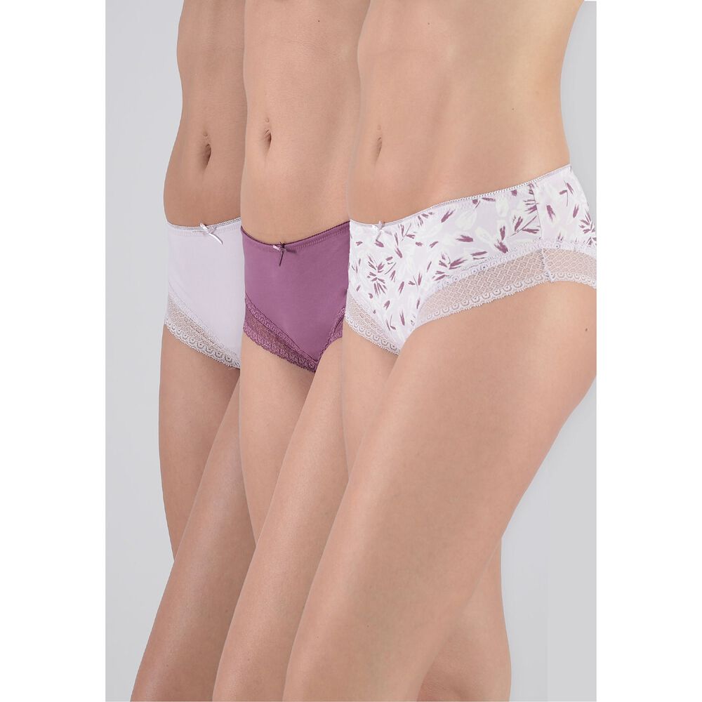 Pack 3x Pantaleta Algod&oacute;n P314.0024-lil1 Kayser image number 0.0