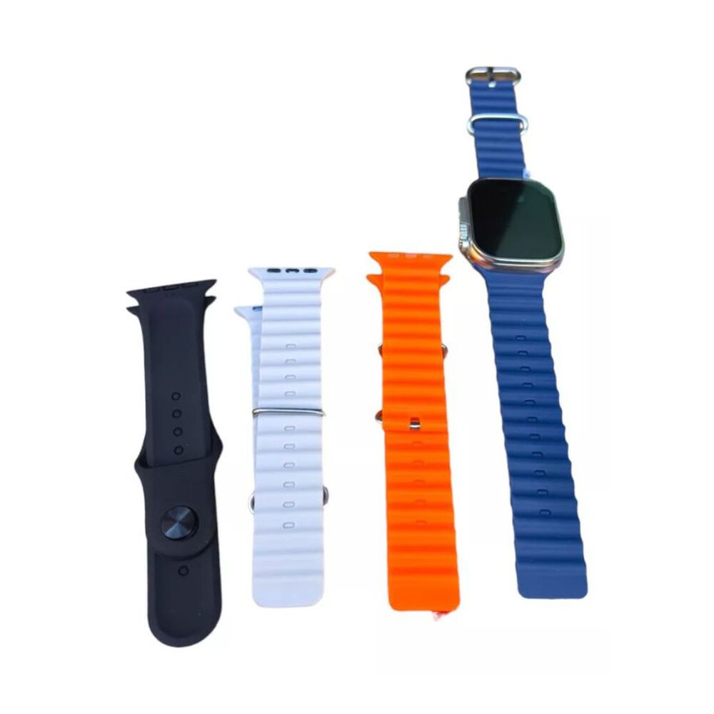 Reloj Inteligente 5 Correas Auricular + Control Fotos Tk706 image number 1.0