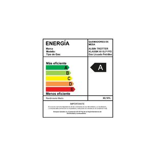 Encimera Gas Licuado Albin Trotter Klassik 60 Ffd 4 Platos