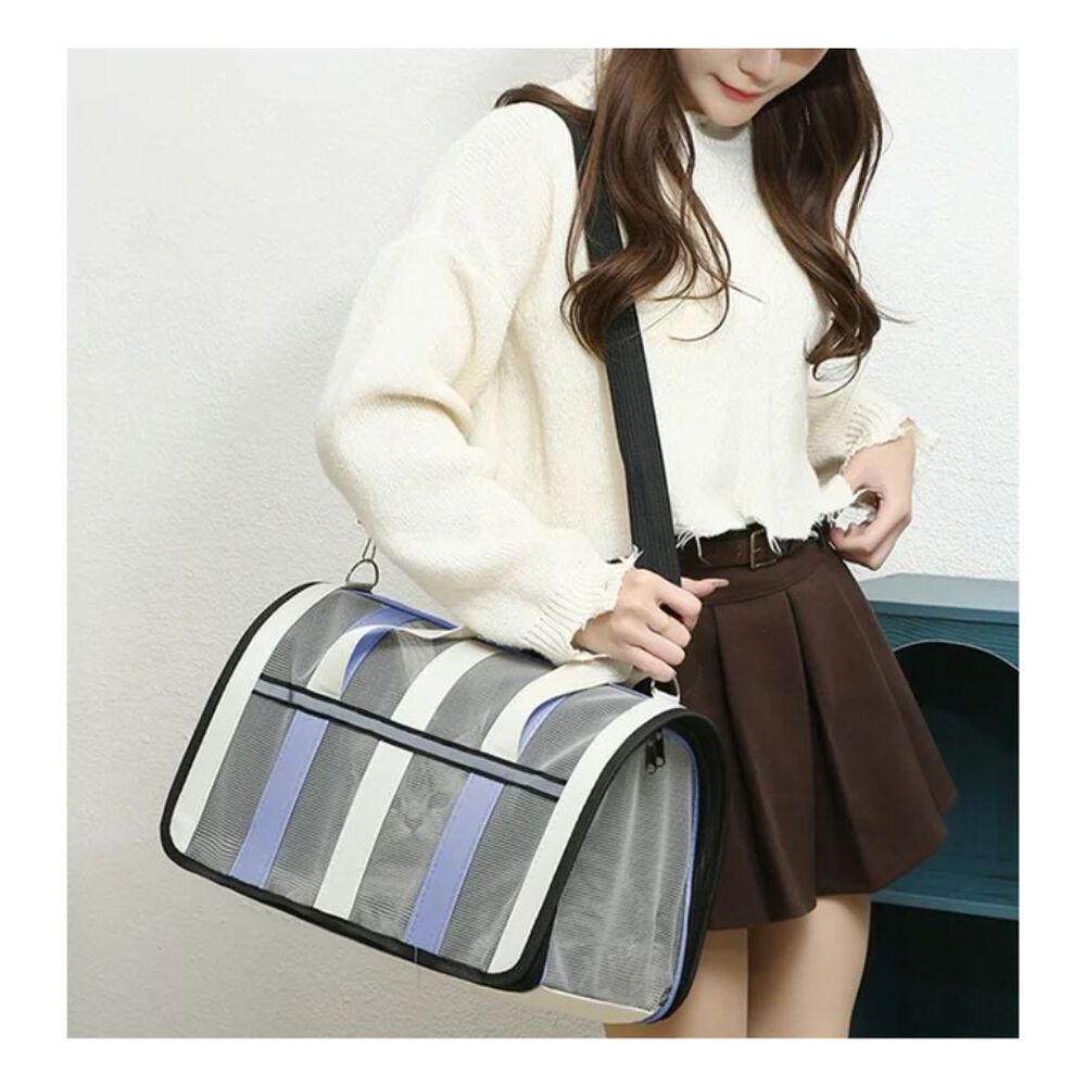 Bolso De Transporte Plegable Para Gatos Impermeable image number 2.0
