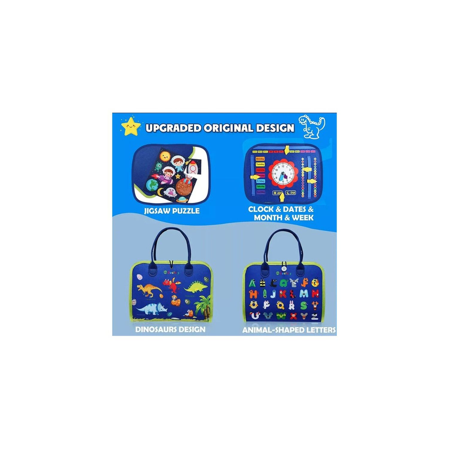 Libro Sensorial Educativo E Interactivo image number 3.0