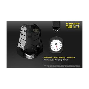 Nitecore Tube V2 Led Key Chain Flashlight (black)