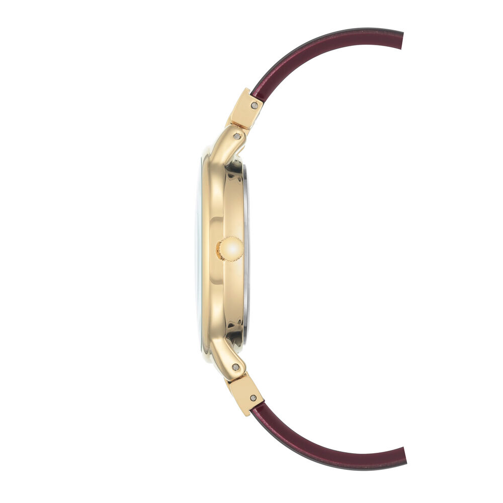 Reloj Anne Klein Ak/1408byby Burdeo Mujer image number 1.0