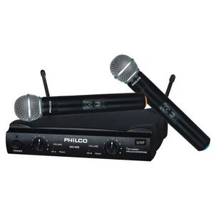 Pack 2 Microfonos Inalambricos Uhf 2 Canales Wu828