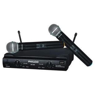 Pack 2 Microfonos Inalambricos Uhf 2 Canales Wu828