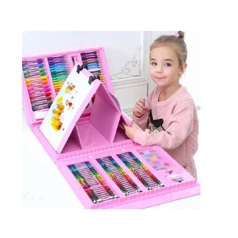 Set Dibujo Portátil 208 Piezas De Arte Kit De Pintar Para Niños 2023 image number 11.0