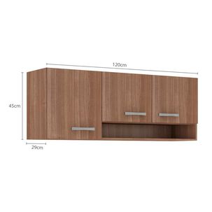 Mueble De Cocina Aereo Nido Vekkahome 120 Cm