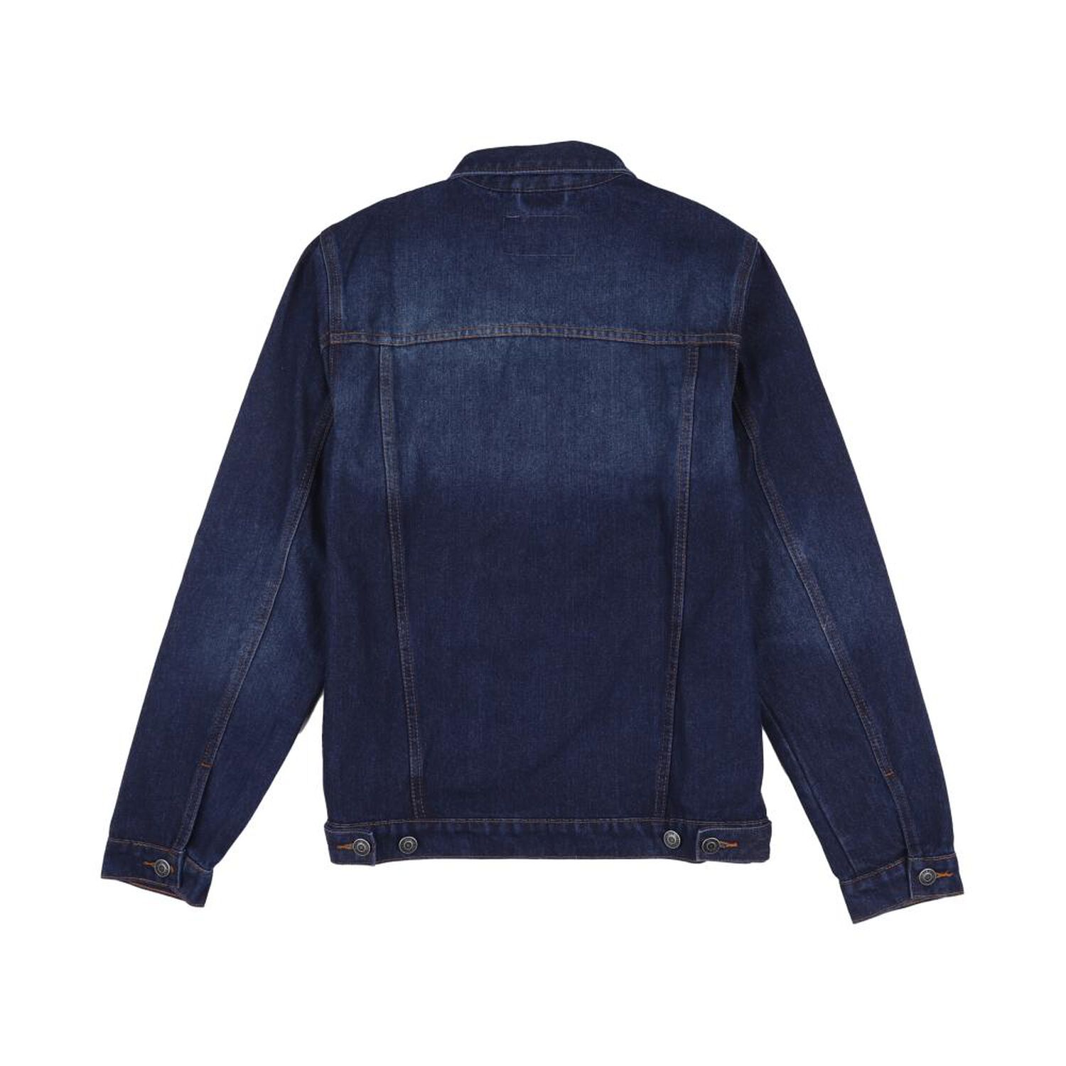 Chaqueta Denim Regular Hombre Az Black image number 1.0