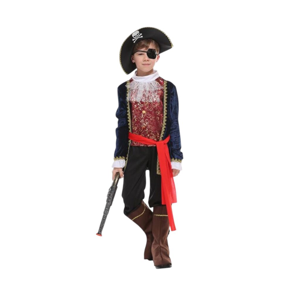 Disfraz Infantil Pirata Corsario Azul image number 4.0