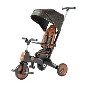 Triciclo De Paseo 360&deg; Y Balance 6 En 1 Plegable Negro
