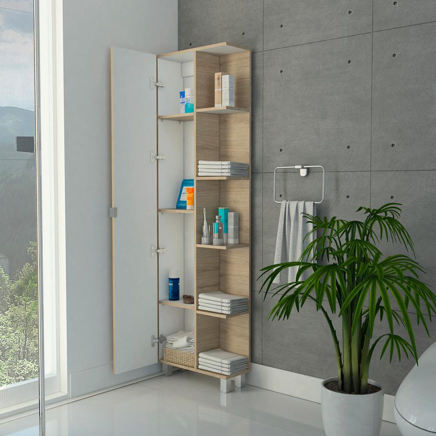 Mueble De Ba&ntilde;o Tuhome Bath 300/ 1 Puerta image number 1.0