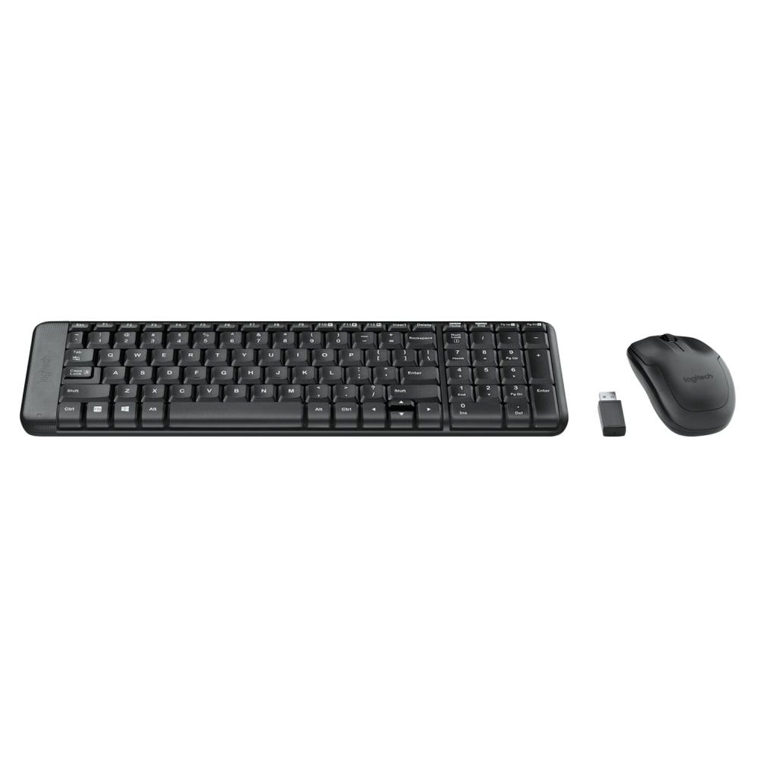 Combo Mouse + Teclado Logitech K220 image number 1.0