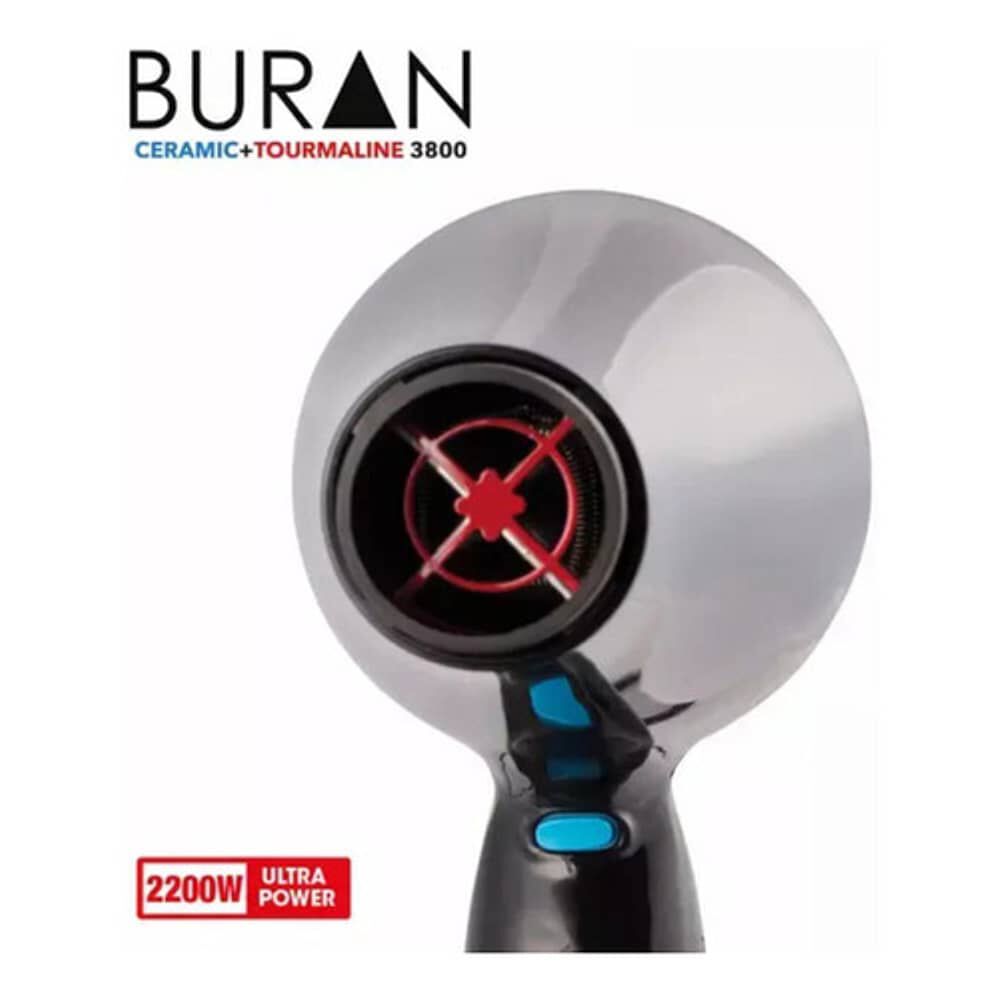 Secador Ceriotti Buran Tourmaline 3800 - 2200w Negro image number 8.0