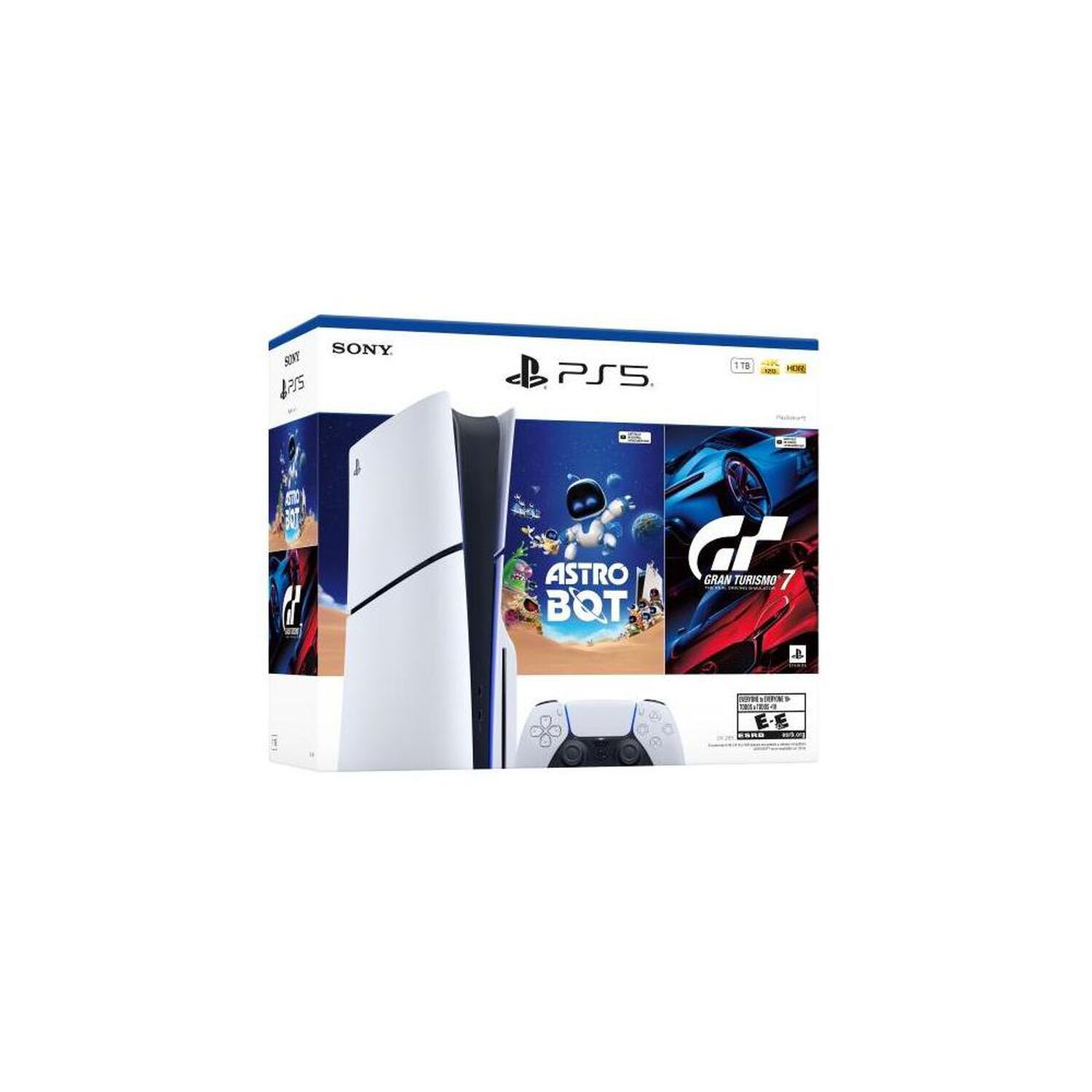 Consola PS5 Edici&oacute;n Disco 1 TB + Juego Astro Bot + Juego Gran Turismo 7 image number 2.0