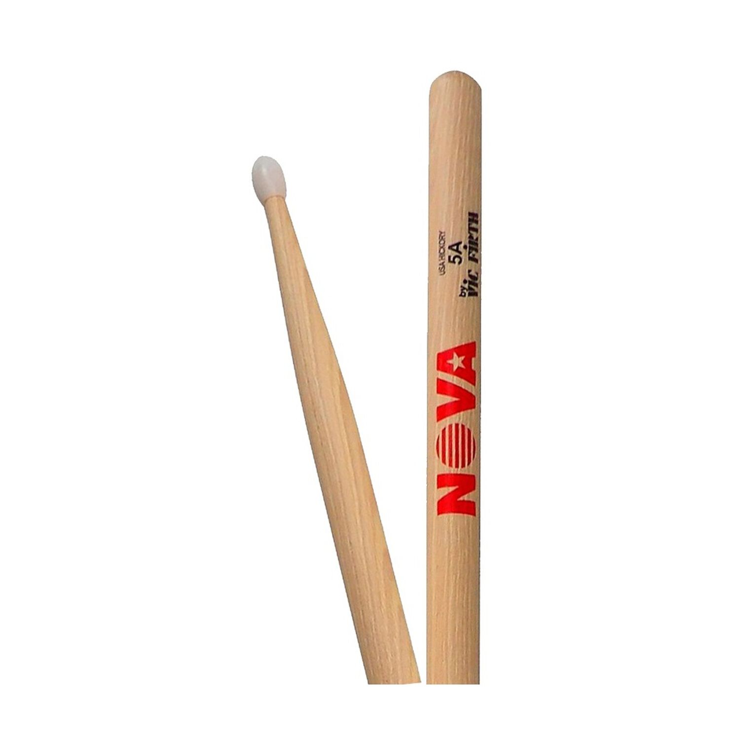 Baquetas Vic Firth 5a Nova Punta De Nylon image number 1.0