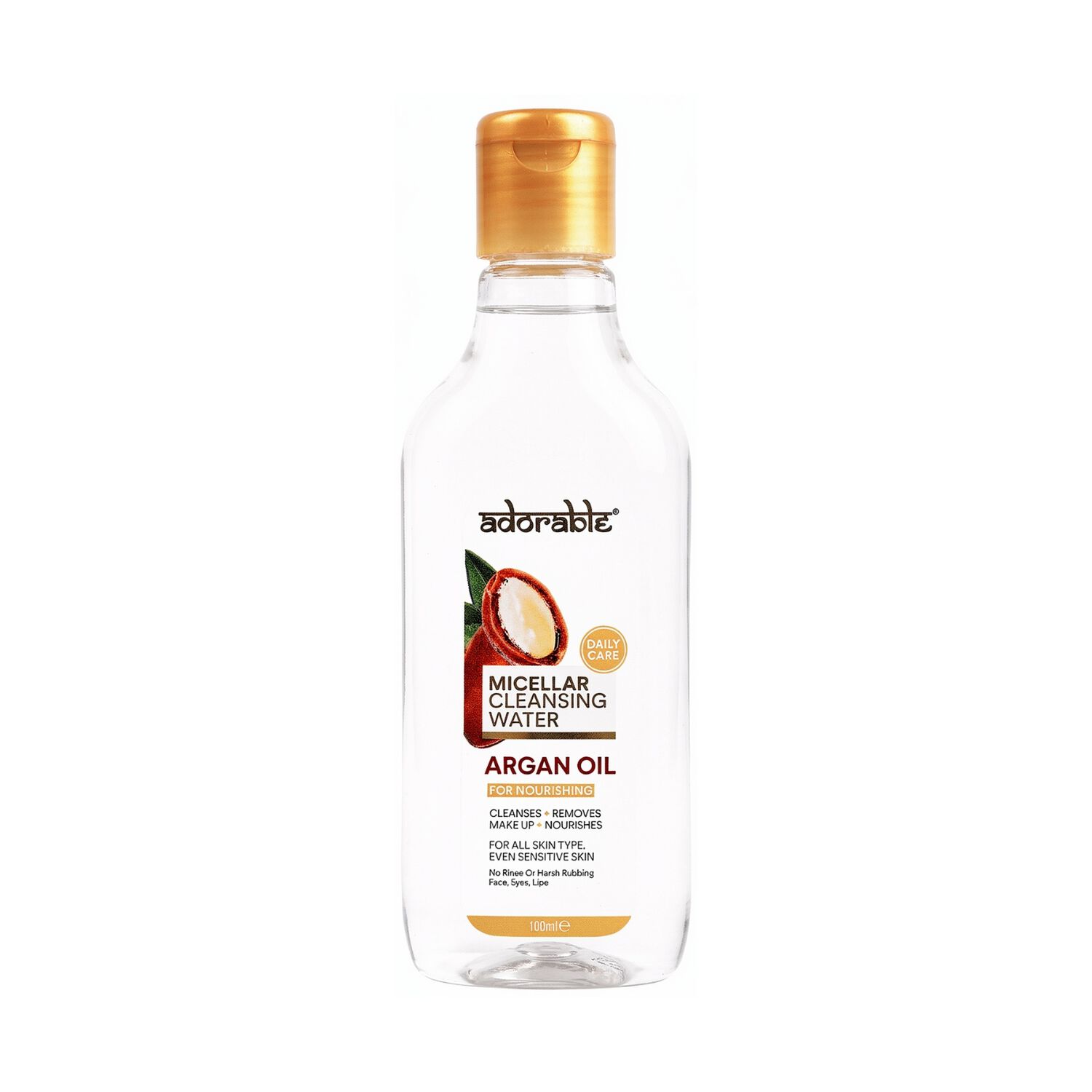 Adorable Agua Micelar Argan Oil 100 Ml image number 0.0
