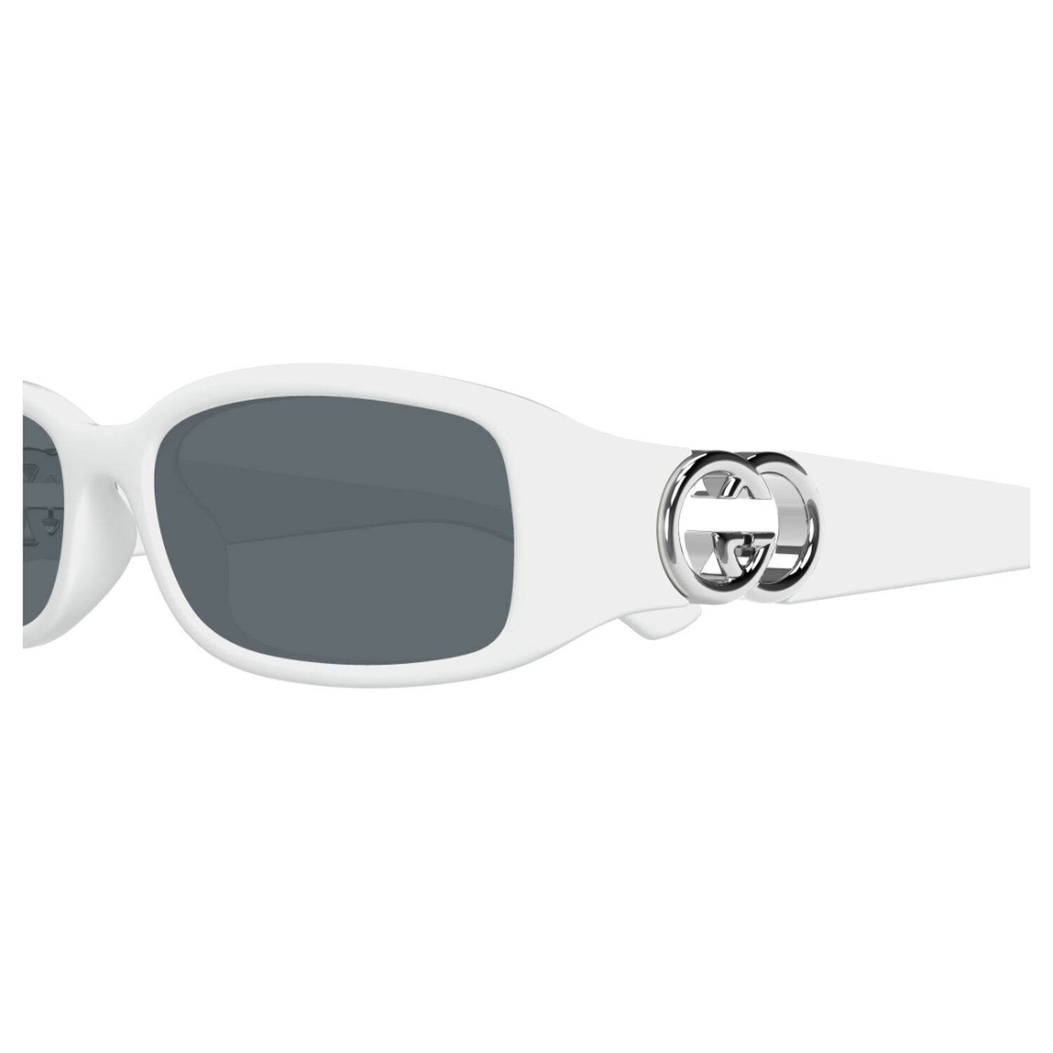 Lentes De Sol Blanco Gucci image number 2.0