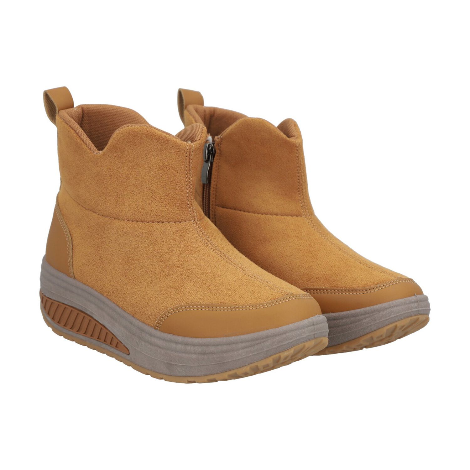 Botin Mujer Camel Plataforma Sole Police image number 1.0