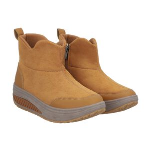 Botin Mujer Camel Plataforma Sole Police