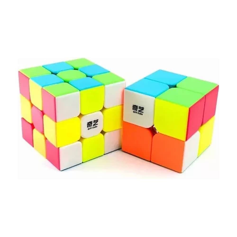 Pack 2 Cubos Tipo De Qiyi 2x2, 3x3 image number 0.0