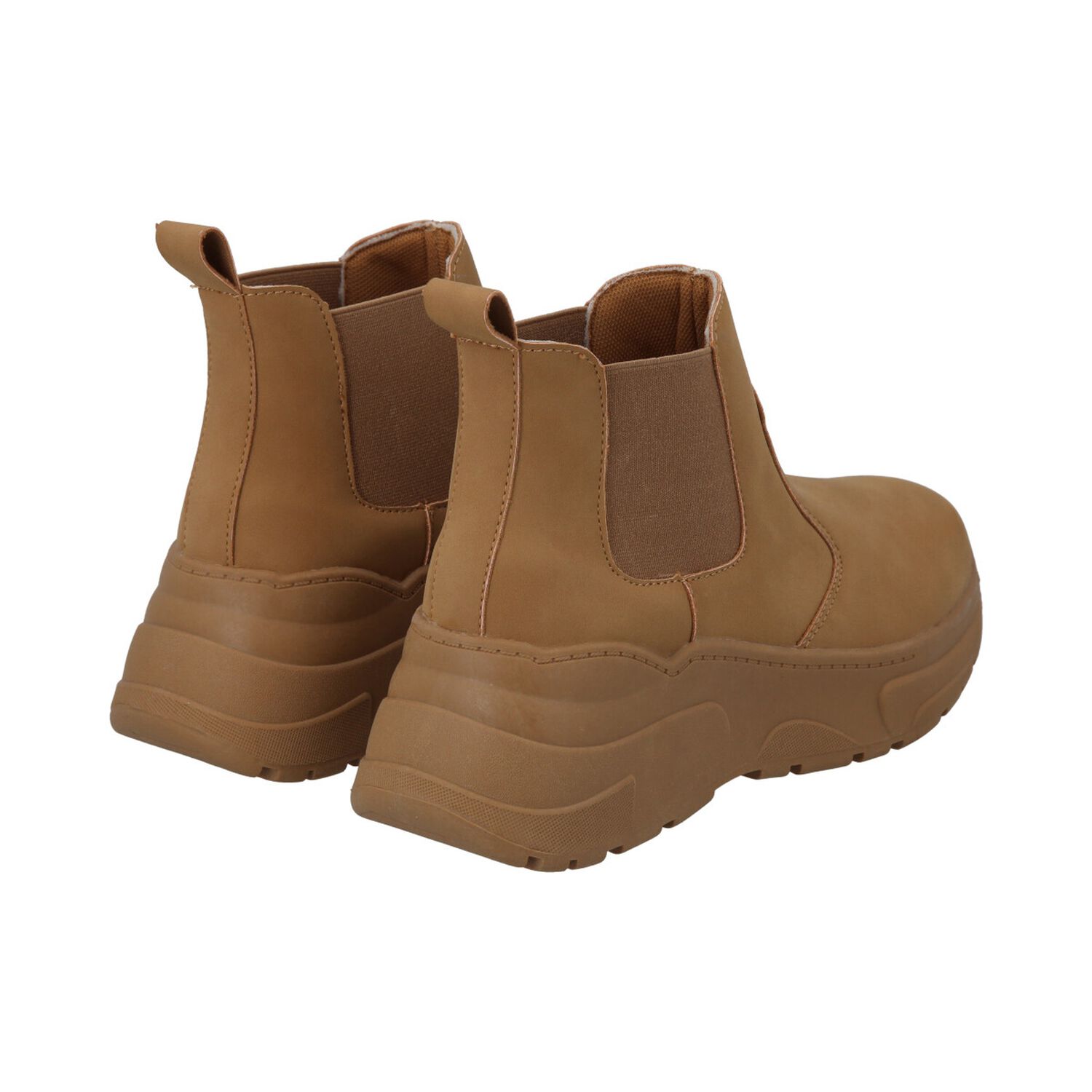Botin Mujer Caf&eacute; Plataforma Dunkin Police image number 4.0